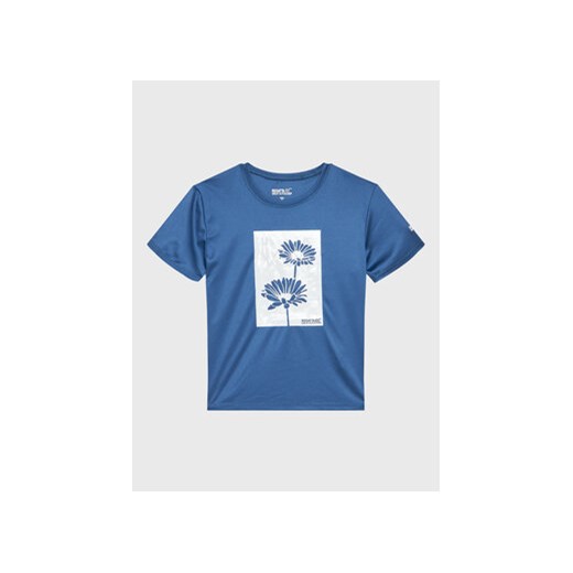 Regatta T-Shirt Alvarado VII RKT143 Niebieski Regular Fit ze sklepu MODIVO w kategorii T-shirty chłopięce - zdjęcie 168643801