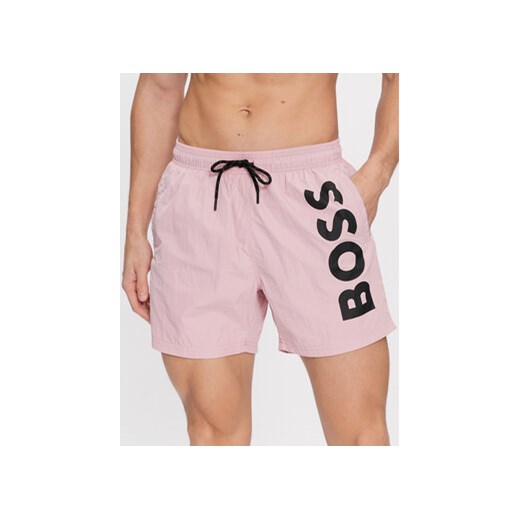 Boss Szorty kąpielowe Octopus 50469594 Różowy Regular Fit ze sklepu MODIVO w kategorii Kąpielówki - zdjęcie 168645281