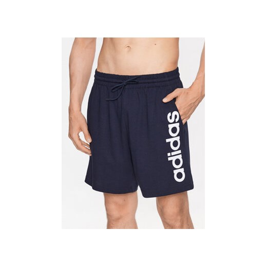adidas Szorty sportowe AEROREADY Essentials Single Jersey Linear Logo Shorts M MODIVO