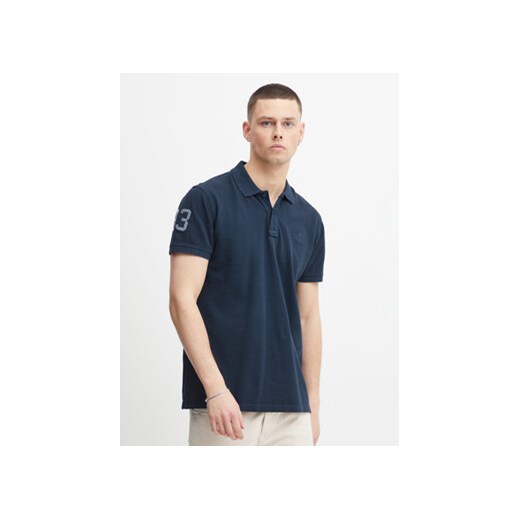 Blend Polo 20715181 Granatowy Regular Fit ze sklepu MODIVO w kategorii T-shirty męskie - zdjęcie 168645882