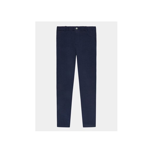 Mayoral Spodnie materiałowe 7.511 Granatowy Regular Fit ze sklepu MODIVO w kategorii Spodnie dziewczęce - zdjęcie 168646134