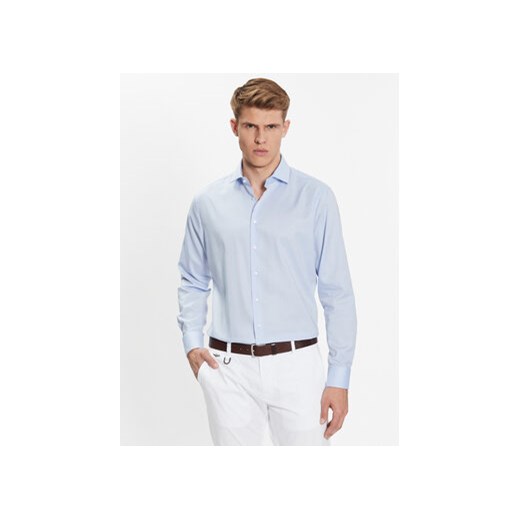 Seidensticker Koszula 01.293677 Niebieski Regular Fit ze sklepu MODIVO w kategorii Koszule męskie - zdjęcie 168646401