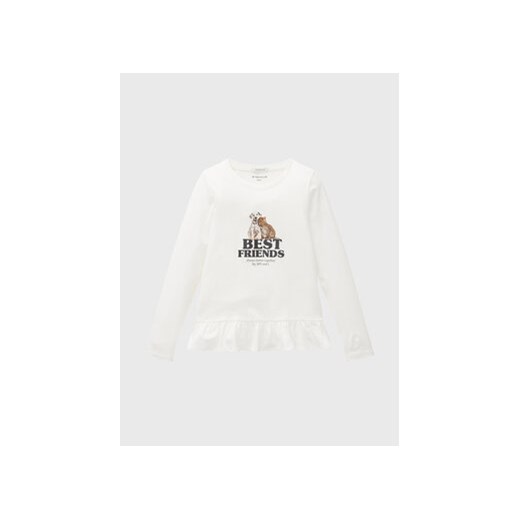 Tom Tailor Bluzka 1032955 Biały Regular Fit ze sklepu MODIVO w kategorii Bluzki dziewczęce - zdjęcie 168647320