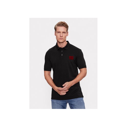 Hugo Polo Dereso_V 50501022 Czarny Regular Fit ze sklepu MODIVO w kategorii T-shirty męskie - zdjęcie 168647404