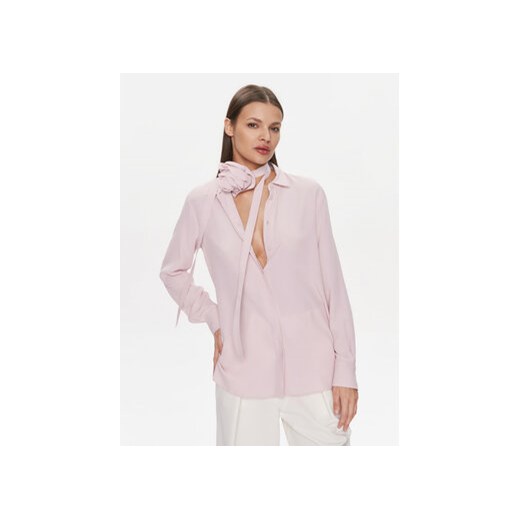 Marella Koszula Sauro 2413111091200 Różowy Regular Fit ze sklepu MODIVO w kategorii Koszule damskie - zdjęcie 168647460