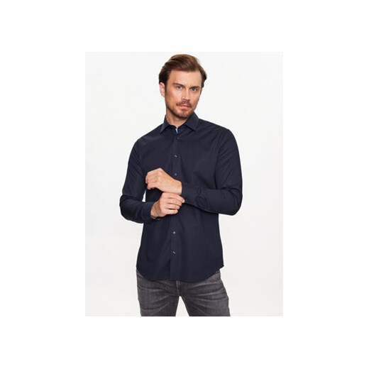Seidensticker Koszula 01.453480 Niebieski Extra Slim Fit ze sklepu MODIVO w kategorii Koszule męskie - zdjęcie 168647551