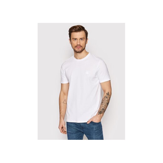 Boss T-Shirt Tales 50472584 Biały Relaxed Fit ze sklepu MODIVO w kategorii T-shirty męskie - zdjęcie 168648424