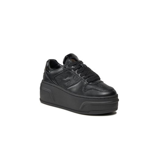 Guess Sneakersy Nolde FL8NOE ELE12 Czarny ze sklepu MODIVO w kategorii Buty sportowe damskie - zdjęcie 168648803