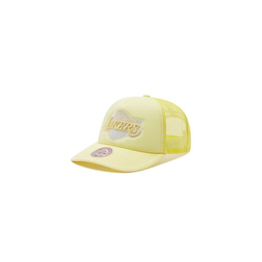Mitchell & Ness Czapka z daszkiem NBA Lakers 5HSSLD21131 Żółty Mitchell & Ness uniwersalny promocja MODIVO