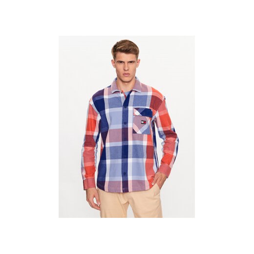 Tommy Jeans Koszula DM0DM16605 Kolorowy Regular Fit ze sklepu MODIVO w kategorii Koszule męskie - zdjęcie 168649993