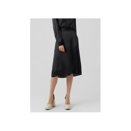 Vero Moda Spódnica trapezowa Noa 10274397 Czarny Regular Fit ze sklepu MODIVO w kategorii Spódnice - zdjęcie 168650364