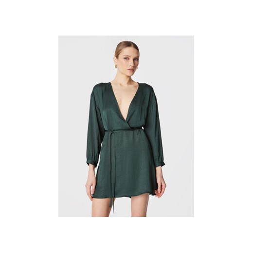 American Vintage Sukienka codzienna Widland WID14GH22 Zielony Regular Fit ze sklepu MODIVO w kategorii Sukienki - zdjęcie 168650503