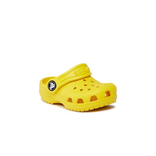 Crocs Klapki Crocs Classic Kids Clog T 206990 Żółty Crocs 27_5 promocyjna cena MODIVO