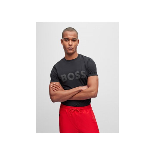 Boss T-Shirt 50494339 Czarny Slim Fit ze sklepu MODIVO w kategorii T-shirty męskie - zdjęcie 168650611