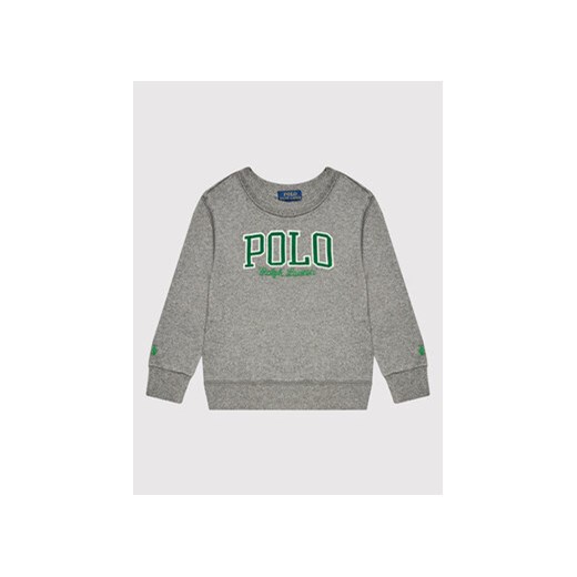 Polo Ralph Lauren Bluza 323882868002 Szary Regular Fit ze sklepu MODIVO w kategorii Bluzy chłopięce - zdjęcie 168651090