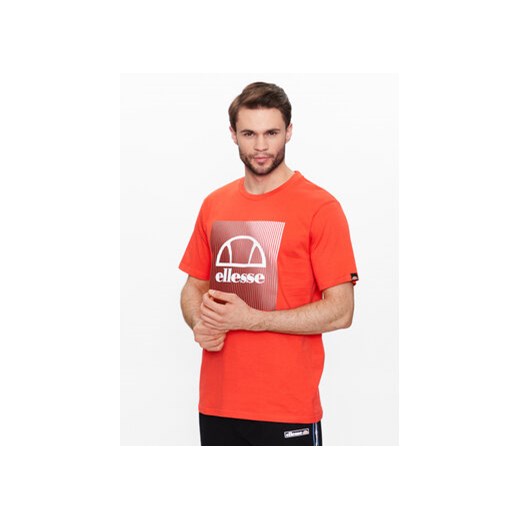 Ellesse T-Shirt Flecta SXR17843 Czerwony Regular Fit ze sklepu MODIVO w kategorii T-shirty męskie - zdjęcie 168651962