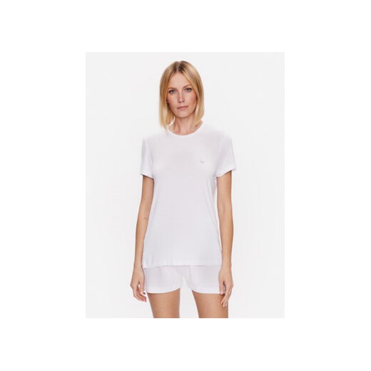 Emporio Armani Underwear Piżama 164678 3R224 00010 Biały Regular Fit ze sklepu MODIVO w kategorii Piżamy damskie - zdjęcie 168652182