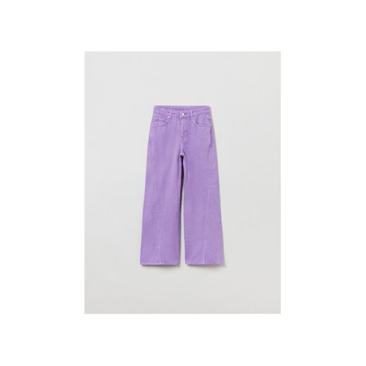OVS Spodnie materiałowe 1698687 Fioletowy Regular Fit ze sklepu MODIVO w kategorii Spodnie dziewczęce - zdjęcie 168652350