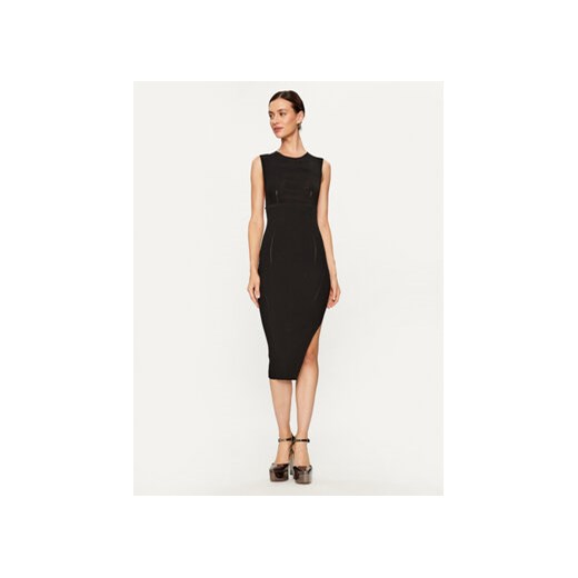 Pinko Sukienka koktajlowa Beribal 101869 A16R Czarny Slim Fit ze sklepu MODIVO w kategorii Sukienki - zdjęcie 168652702