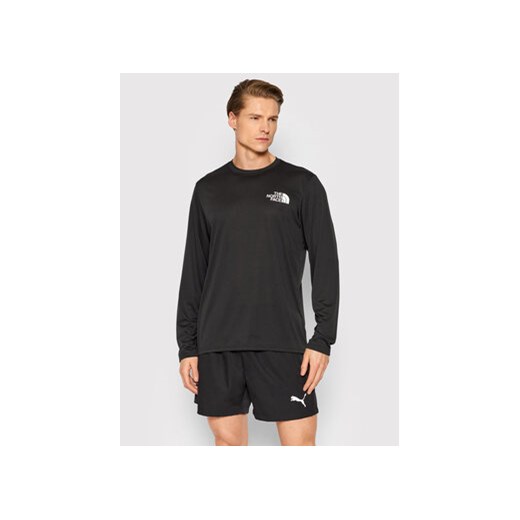 The North Face Longsleeve Reaxion NF0A2UAD Czarny Regular Fit ze sklepu MODIVO w kategorii T-shirty męskie - zdjęcie 168653070