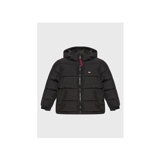 Tommy Hilfiger Kurtka puchowa Alaska KS0KS00281 M Czarny Regular Fit Tommy Hilfiger 7Y promocyjna cena MODIVO
