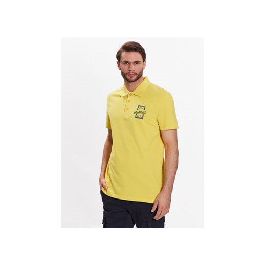 Dolomite Polo Dobbiaco 296158-1488 Żółty Regular Fit ze sklepu MODIVO w kategorii T-shirty męskie - zdjęcie 168653832