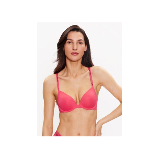 Calvin Klein Underwear Biustonosz push-up 000QF7252E Różowy ze sklepu MODIVO w kategorii Biustonosze - zdjęcie 168653840