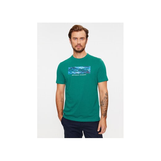 s.Oliver T-Shirt 2135685 Zielony Regular Fit ze sklepu MODIVO w kategorii T-shirty męskie - zdjęcie 168653940
