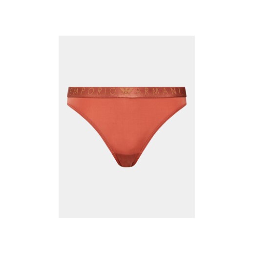 Emporio Armani Underwear Figi 162525 3F235 03051 Brązowy ze sklepu MODIVO w kategorii Majtki damskie - zdjęcie 168654410