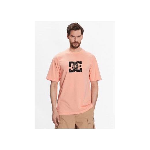 DC T-Shirt Shatter ADYZT05234 Pomarańczowy Regular Fit ze sklepu MODIVO w kategorii T-shirty męskie - zdjęcie 168654462