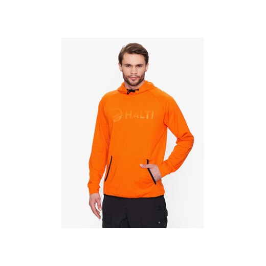 Halti Bluza Dynamic 088-0134 Pomarańczowy Regular Fit ze sklepu MODIVO w kategorii Bluzy męskie - zdjęcie 168655490