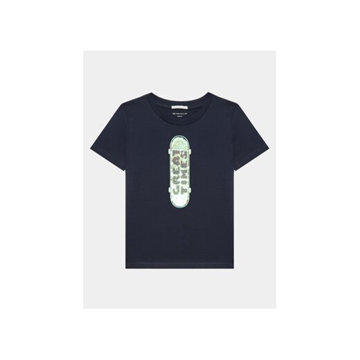 Tom Tailor T-Shirt 1035086 Granatowy Regular Fit ze sklepu MODIVO w kategorii Bluzki dziewczęce - zdjęcie 168655491