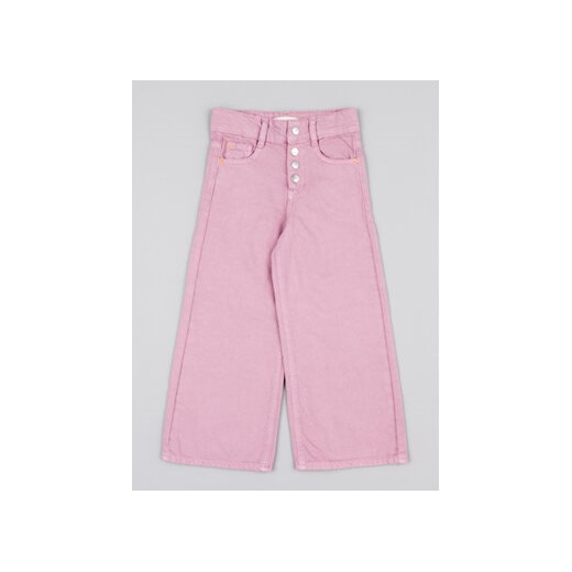 Zippy Jeansy ZKGAP0401 23057 Różowy Wide Leg ze sklepu MODIVO w kategorii Spodnie dziewczęce - zdjęcie 168655622