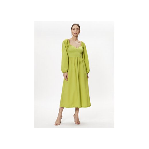 Gestuz Sukienka codzienna Mist 10906893 Zielony Regular Fit ze sklepu MODIVO w kategorii Sukienki - zdjęcie 168655812
