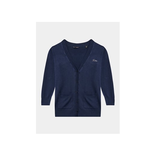 Guess Kardigan J3YR08 Z17X3 Niebieski Regular Fit ze sklepu MODIVO w kategorii Swetry chłopięce - zdjęcie 168655912