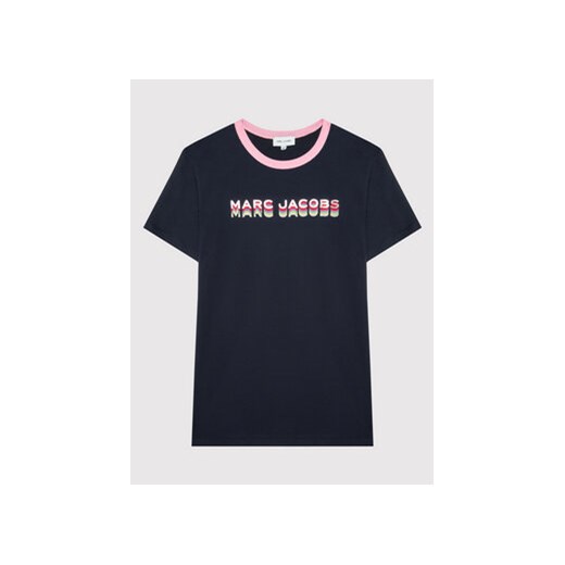 The Marc Jacobs T-Shirt W15614 S Granatowy Regular Fit ze sklepu MODIVO w kategorii Bluzki dziewczęce - zdjęcie 168656352