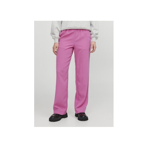 JJXX Spodnie materiałowe Poppy 12200751 Różowy Classic Fit ze sklepu MODIVO w kategorii Spodnie damskie - zdjęcie 168656671