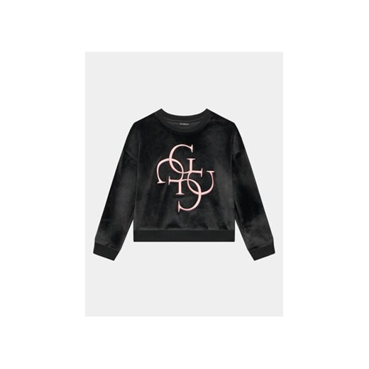 Guess Bluza J3BQ28 KBYO0 Czarny Relaxed Fit ze sklepu MODIVO w kategorii Bluzy chłopięce - zdjęcie 168657133