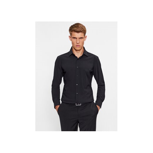 Boss Koszula P-Hank-S-Kent-C1-222 50503554 Czarny Slim Fit ze sklepu MODIVO w kategorii Koszule męskie - zdjęcie 168657301