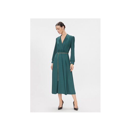 Rinascimento Sukienka koktajlowa CFC0116384003 Zielony Regular Fit ze sklepu MODIVO w kategorii Sukienki - zdjęcie 168657731