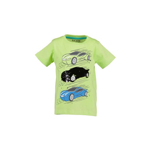 Blue Seven T-Shirt 802275 X Zielony Regular Fit ze sklepu MODIVO w kategorii T-shirty chłopięce - zdjęcie 168658163