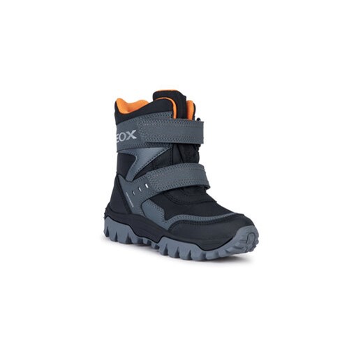 Geox Śniegowce J Himalaya Boy B Abx J36FRC 0FUCE C0038 M Czarny Geox 27 MODIVO