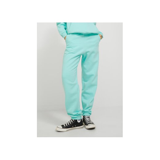 JJXX Spodnie dresowe Abbie 12223960 Zielony Loose Fit ze sklepu MODIVO w kategorii Spodnie damskie - zdjęcie 168658510