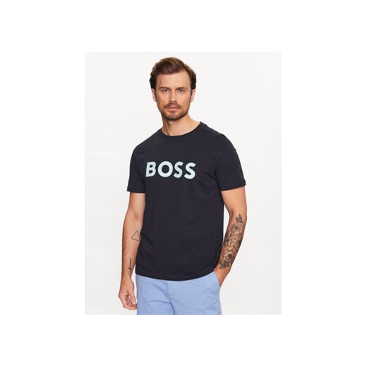 Boss T-Shirt 50488793 Granatowy Regular Fit ze sklepu MODIVO w kategorii T-shirty męskie - zdjęcie 168660233