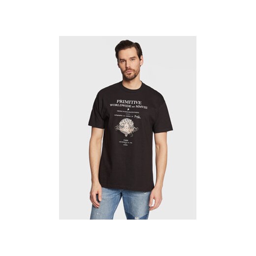 Primitive T-Shirt P12683 Czarny Regular Fit ze sklepu MODIVO w kategorii T-shirty męskie - zdjęcie 168661184