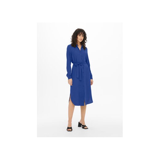 JDY Sukienka koszulowa 15267419 Niebieski Regular Fit ze sklepu MODIVO w kategorii Sukienki - zdjęcie 168661230