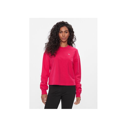Tommy Jeans Bluza Tonal DW0DW16402 Różowy Relaxed Fit ze sklepu MODIVO w kategorii Bluzy damskie - zdjęcie 168661343