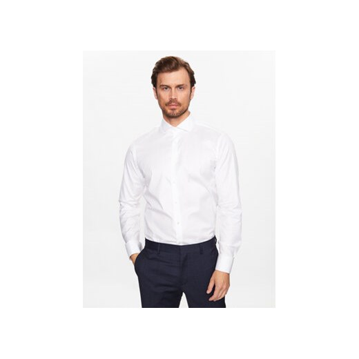 Boss Koszula Joe 50491977 Biały Regular Fit ze sklepu MODIVO w kategorii Koszule męskie - zdjęcie 168662644