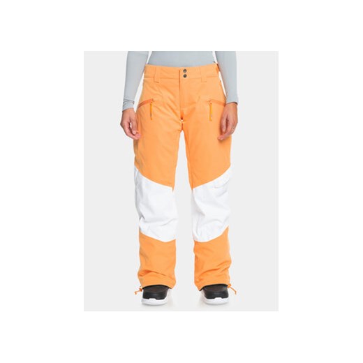 Roxy Spodnie narciarskie Ckwoodrose Pt Snpt ERJTP03260 Pomarańczowy Regular Fit ze sklepu MODIVO w kategorii Spodnie damskie - zdjęcie 168662770