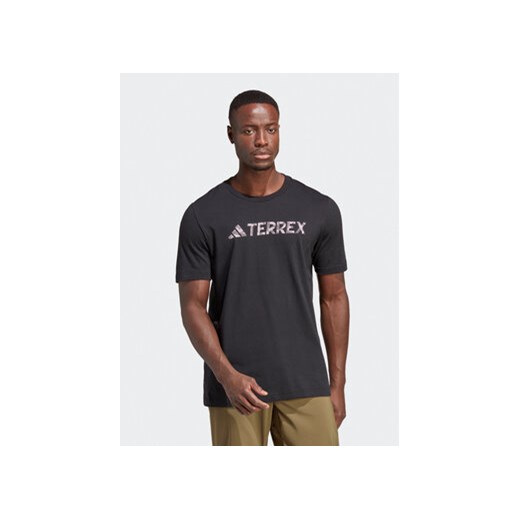 adidas T-Shirt Terrex Classic Logo T-Shirt HZ1399 Czarny Regular Fit ze sklepu MODIVO w kategorii T-shirty męskie - zdjęcie 168662842